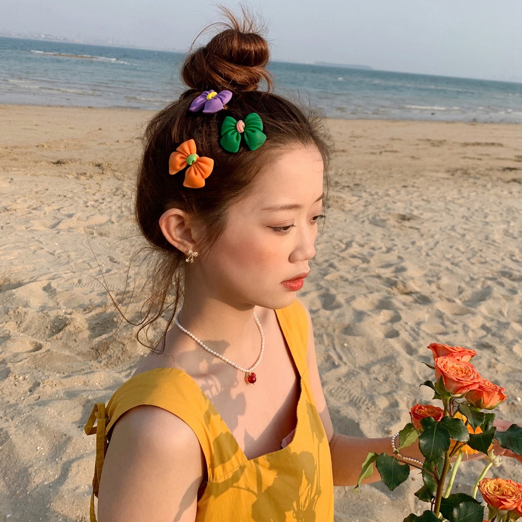 Set 2 Dây Buộc Tóc Xinh Xắn Dành Cho Nữ