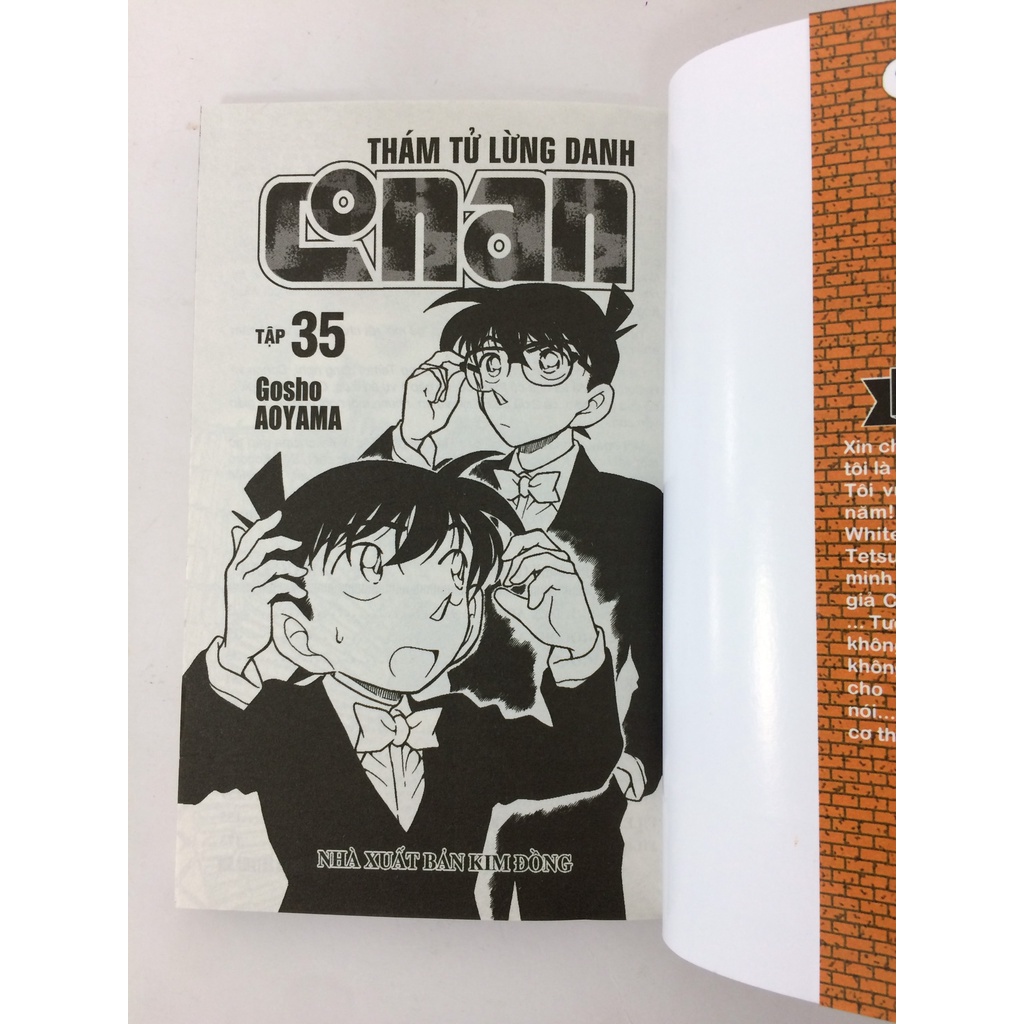 Sách - Thám tử lừng danh Conan - Tập 35