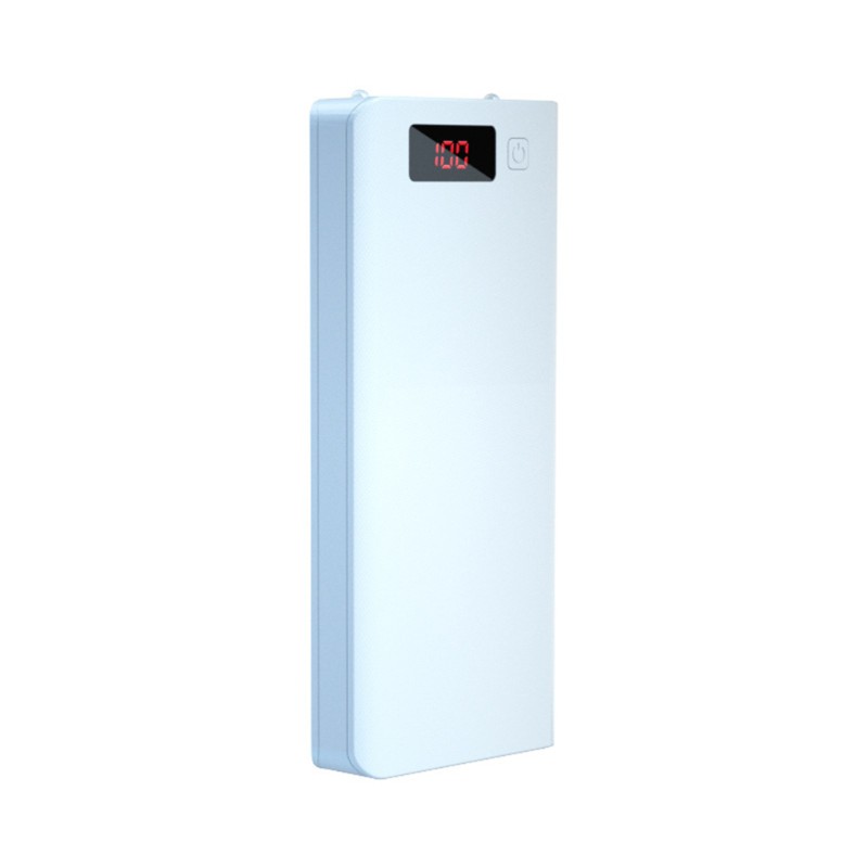 Vỏ sạc dự phòng A8 có màn hình LCD 8x18650