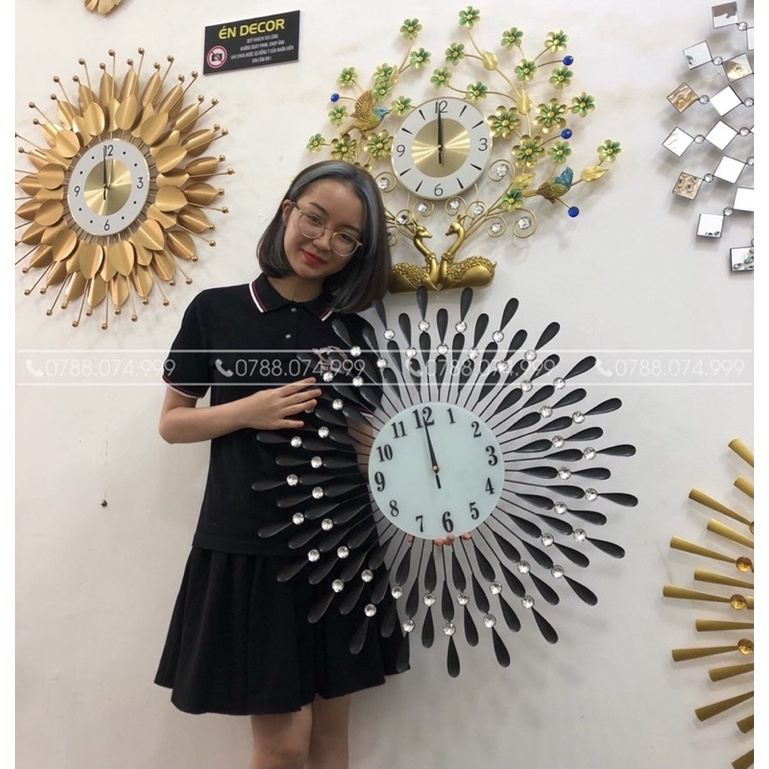 Đồng Hồ Giọt Nước, Đồng Hồ Treo tường,Đồng Hồ Trang trí, Nghệ Thuật, Kim Trôi, Én Decor