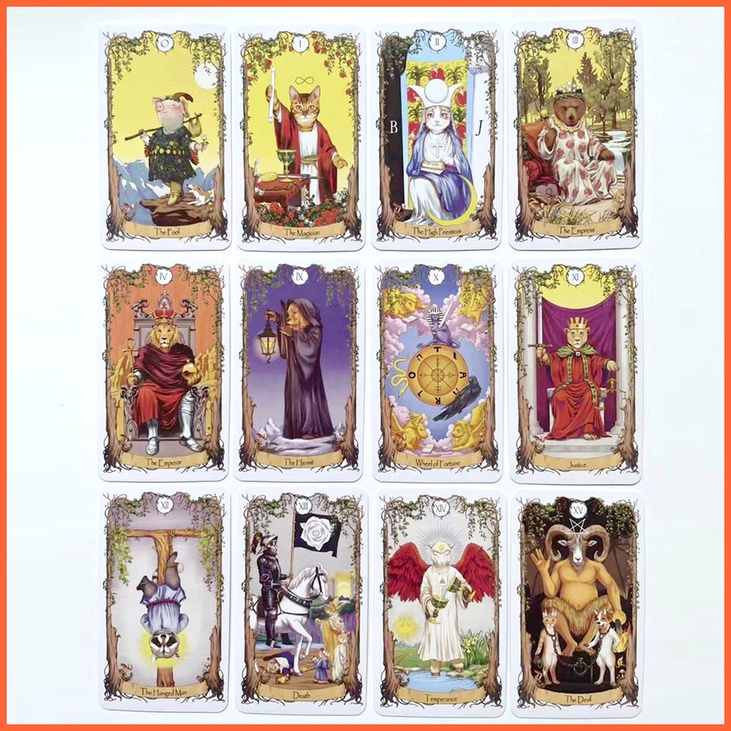 Bộ Bài Tarot Tiếng Anh Độc Đáo