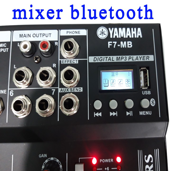 mixer có bluetooth YAMAHA F7-MB