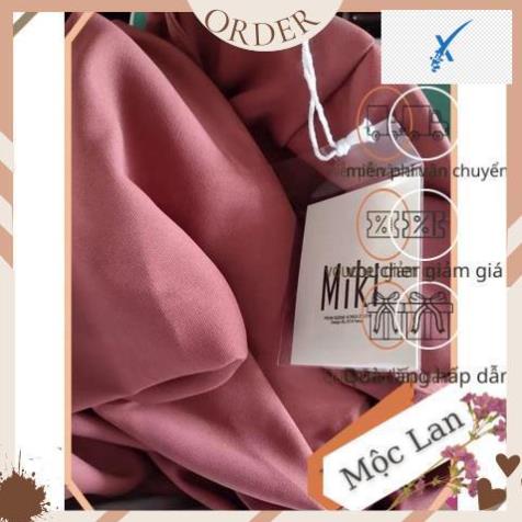 (MộcLan ORDER) váy maxi váy hai dây dài qua gối trơn màu dễ kết hợp đi biển hoặc đi dạo