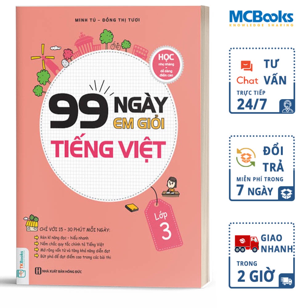 Sách - 99 Ngày Em Giỏi Tiếng Việt Lớp 3