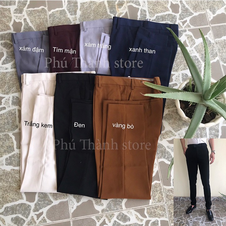 FREESHIP 99K TOÀN QUỐC_Quần tây nam vải co giãn phong cách hàn quốc | BigBuy360 - bigbuy360.vn
