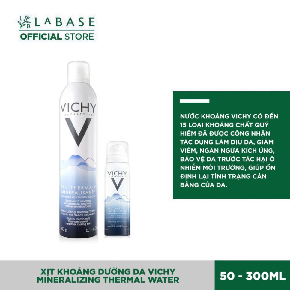 Xịt khoáng dưỡng da Vichy Mineralizing Thermal Water K59