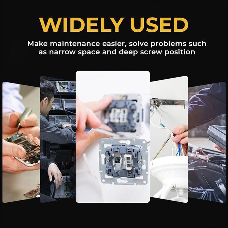 Bộ Tua Vít Sửa Chữa Tự Động Màu Đỏ + Vàng