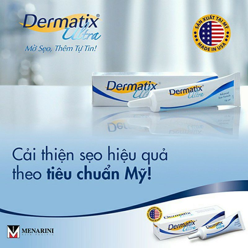 Kem mờ sẹo Dermatix Ultra tuýp nhập khẩu USA