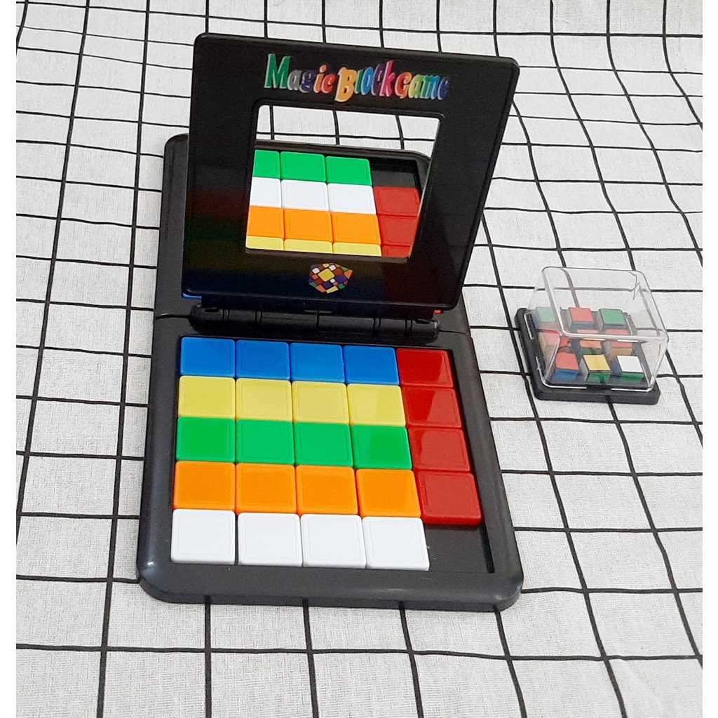 (ảnh thật shop chụp)(Có sỉ) Bộ trò chơi Magic block game/ Rubik race