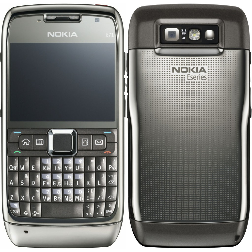 ĐIỆN THOẠI CỔ GIÁ RẺ NOKIA E71 ZIN CHÍNH HÃNG (kèm pin,sạc)