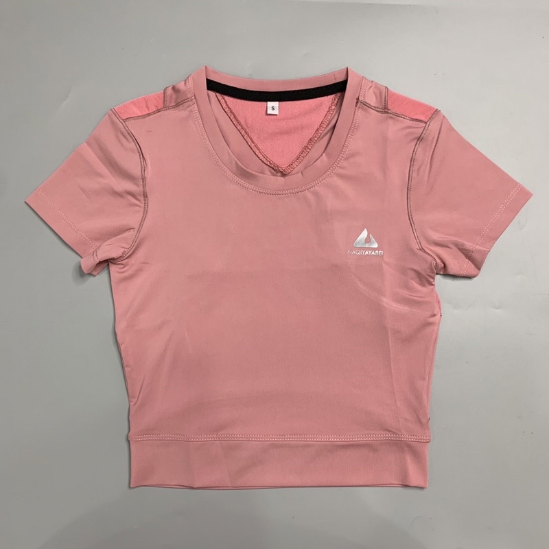 ÁO CROPTOP TẬP GYM, YOGA NỮ PHỐI LƯỚI LƯNG TAM GIÁC - Màu mới