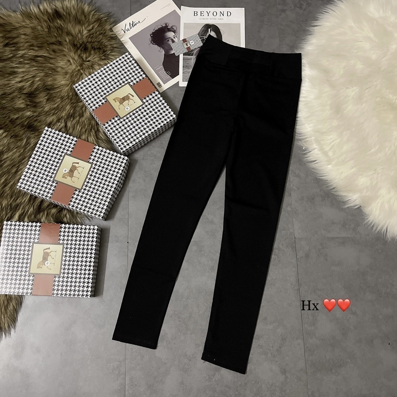 QUẦN LEGGING HỘP CẠP CHUN GEN BỤNG CHẤT CO GIÃN 4 CHIỀU MS13221