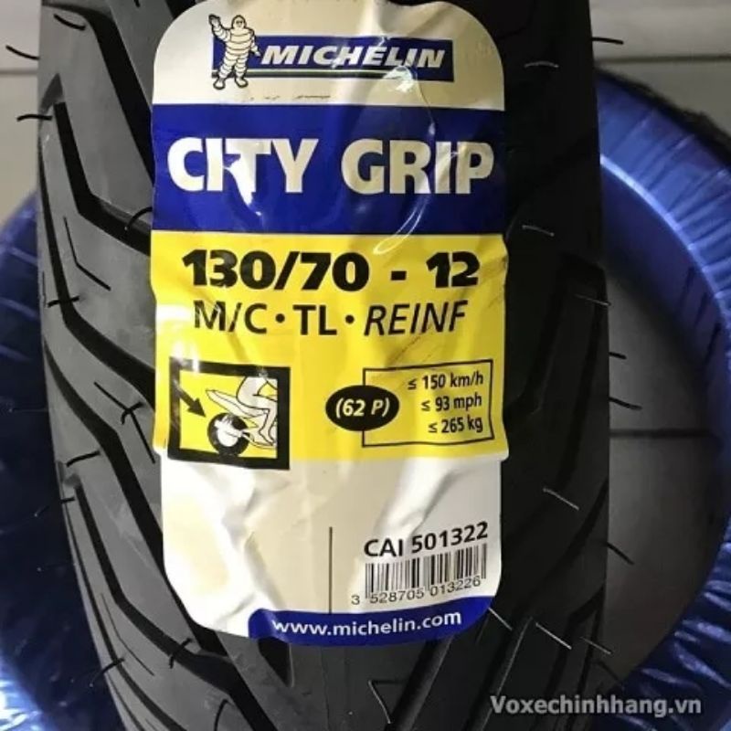 Vỏ Lốp michelin 130/70-12 dành cho Msx. vespa. GTS.sprint....new 100%..city grip cao cấp bám đường cực tốt. giá cực tốt