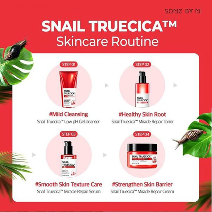 Set dưỡng da ốc sên Some By Mi Snail Truecica Miracle Repair Star Started Kit