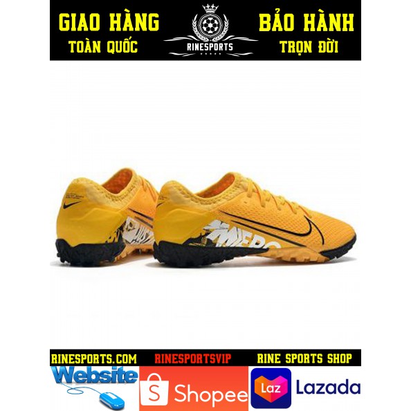 (HÀNG THAILAND) GIÀY BÓNG ĐÁ SÂN CỎ NHÂN TẠO 𝗡𝗶𝗸𝗲 Mercurial Vapor 13 Pro VÀNG.TF.CAM KẾT Y HÌNH-CAM KẾT HÀNG