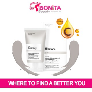Kem Dưỡng Trắng Da, Mờ Thâm, Nám, Chống Lão Hóa - The Ordinary Vitamin-C Suspension 23% + HA Spheres 2%