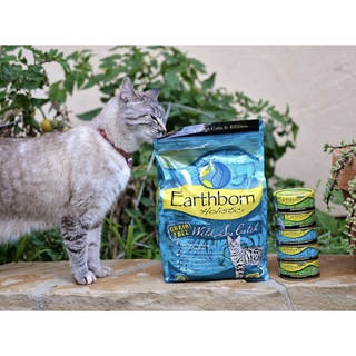 [Bao nguyên seal 6kg] Thức ăn mèo EARTHBORN từ Mỹ (Grain free)