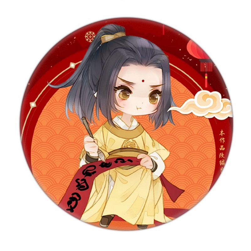 Huy Hiệu Cài Áo / Ba Lô Họa Tiết Anime mo dao zu shi Lan Zhan Wei Ying