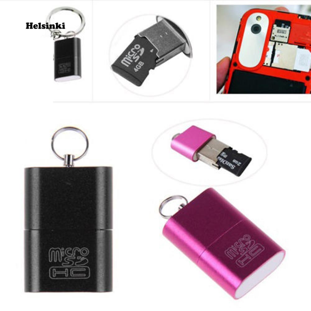 Đầu Đọc Thẻ Nhớ Mini Usb 2.0 Micro Sd Tf T-flash Lên Đến 480mbps