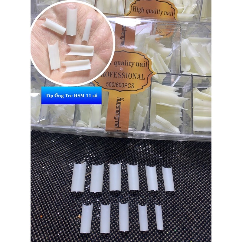 Móng Nối Tip Ống Tre HSM 11 Số