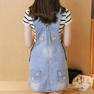 Hot !! Váy yếm bò