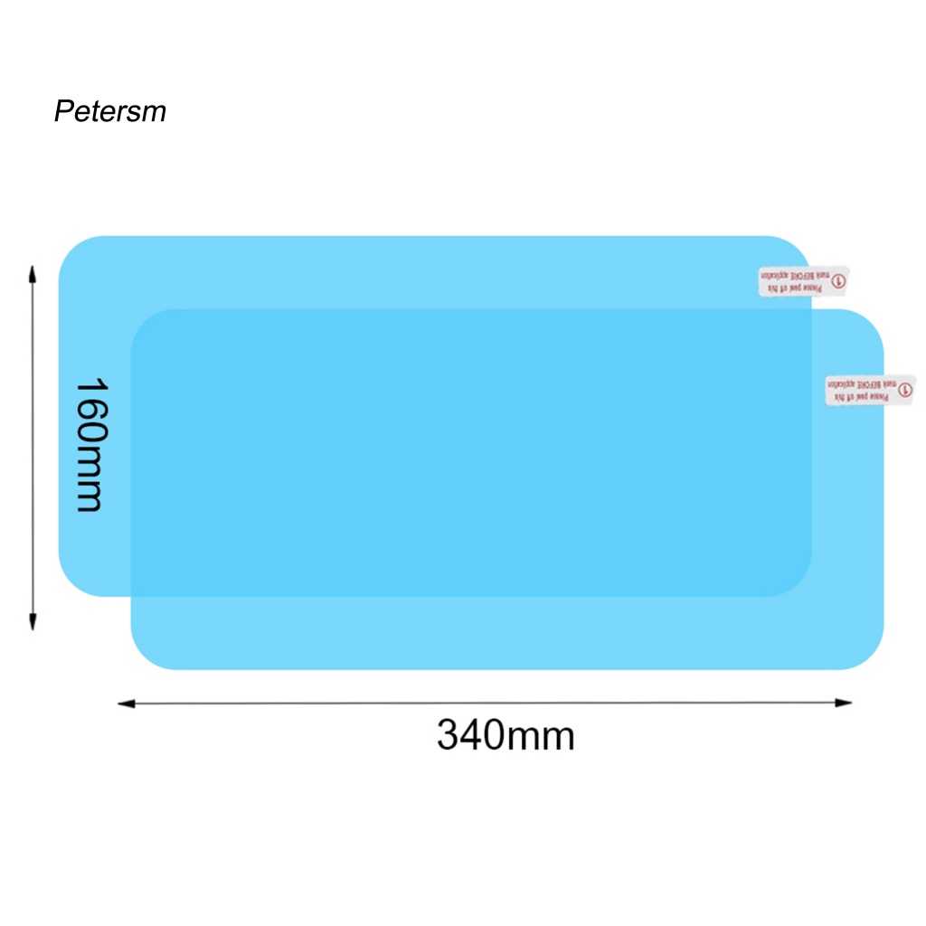 Bộ 2 Phim Dán Chống Sương Mù Cho Gương Chiếu Hậu Xe Hơi
