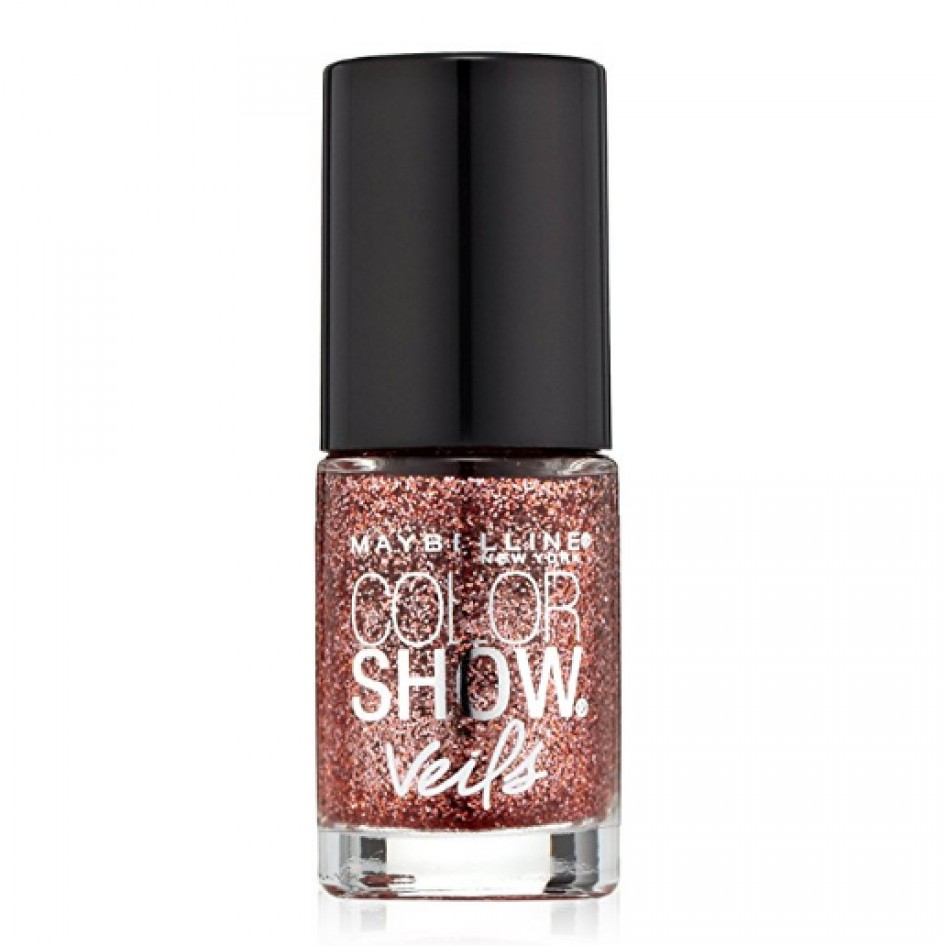 Sơn mòng tay Maybelline New York Color Show Veils Nail Lacquer Top Coat, Rose Mirage #620, 0.23 fl