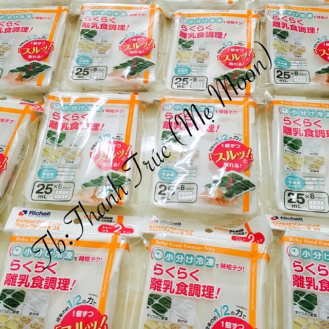Khay trữ đông Richell Nội địa ( mẫu mới)