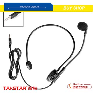 Micro gài tai có dây dành cho máy trợ giảng takstar hm-700