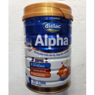Sữa dielac Alpha số 1 lon 900g