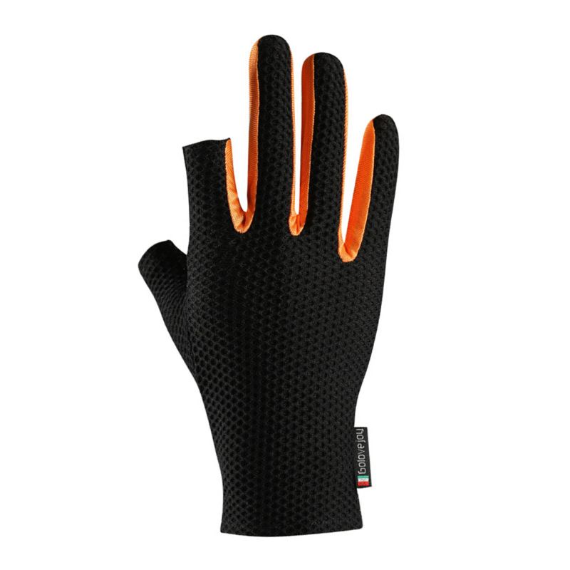 Găng Tay Chống Trượt 2 Ngón Bằng Lụa Lạnh Unisex