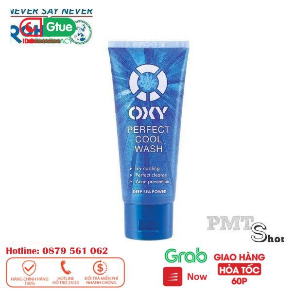 Kem sữa rửa mặt Oxy 100g | 50g Perfect Deep Wash Oil Control White Complete Total anti-acne Prime Multi Action ngừa mụn