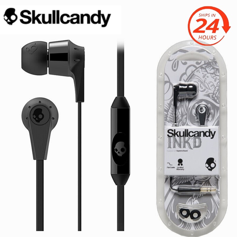 Tai nghe đeo tai Skullcandy Ink 'D 2.0 3.5 mm có tích hợp micro