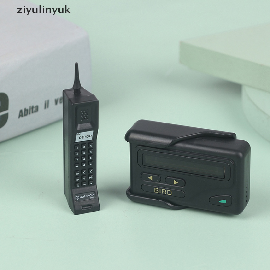 1 Mô Hình Điện Thoại Di Động Cổ Điển Trang Trí Nội Thất Nhà Búp Bê