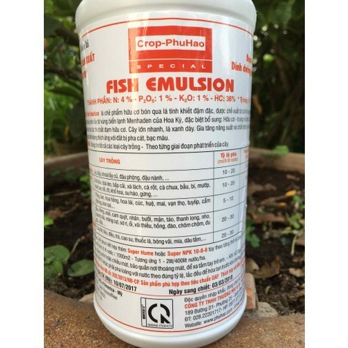 ( SIÊU HOT ) Super Hume Phú Hào dùng cho hoa cây cảnh 1L, Humic Cải tạo giải độc đất phát triển bộ rễ
