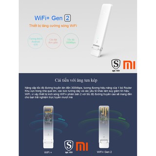 BỘ KÍCH SÓNG WIFI XIAOMI 2.0