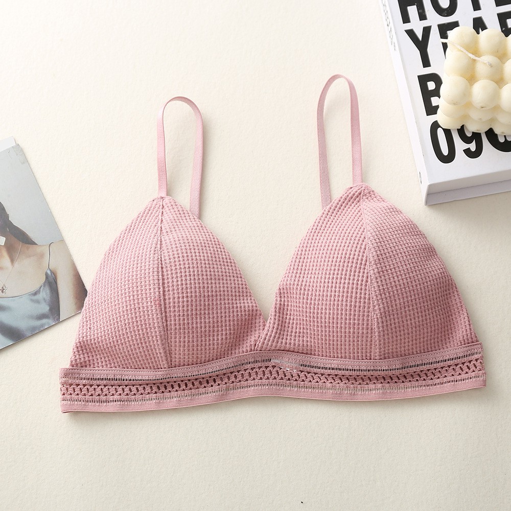 Áo bralette áo lót ngực nữ tam giác 833 không gọng chất cotton mềm mát nhiều màu xinh | BigBuy360 - bigbuy360.vn