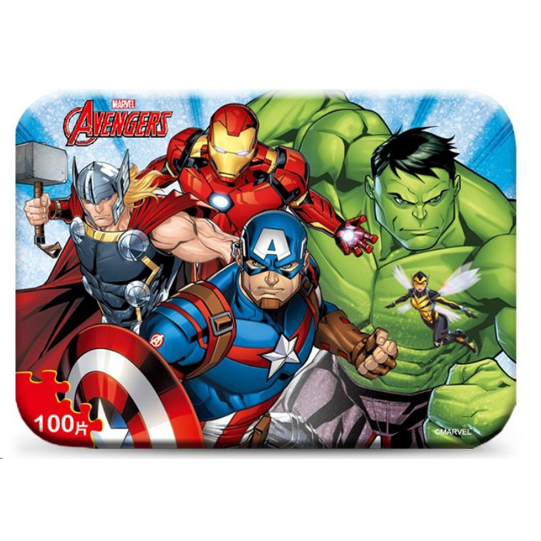 Tranh Ghép Hình Jigsaw Puzzle 100 Mảnh Hộp 3D/Jigsaw Puzzle 100 Mảnh/Tranh Xếp Hình Cho Bé Từ 2 Tuổi