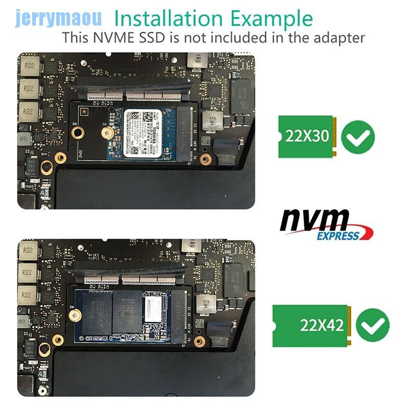 Card Chuyển Đổi Nvmu M.2 Ngff Ssd Cho 2016-2017 13 "Macbook Pro A1708 | BigBuy360 - bigbuy360.vn