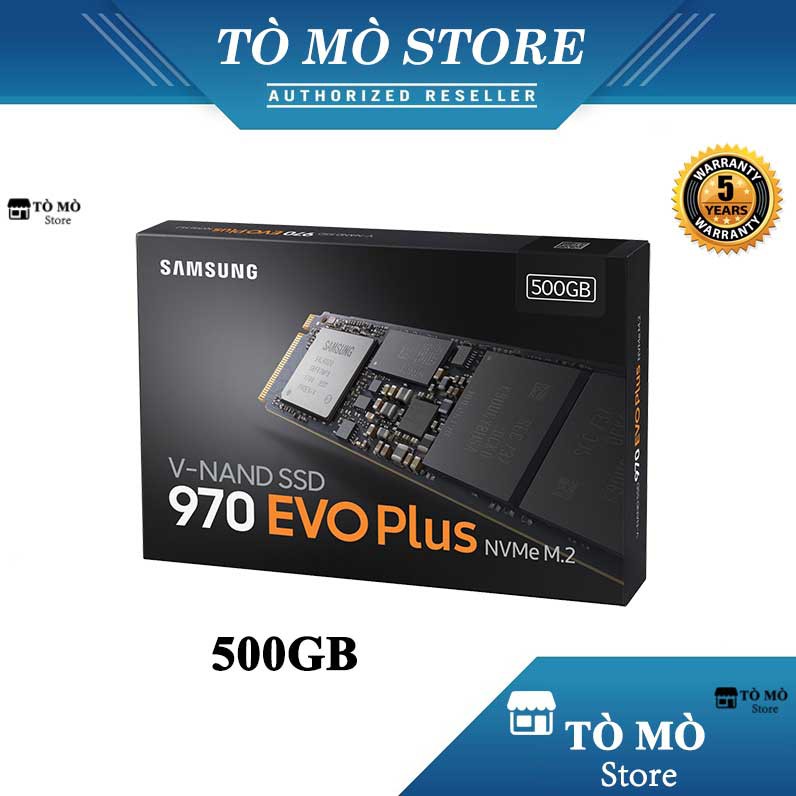 Ổ cứng SSD M.2 PCIe NVMe Samsung 970 EVO Plus 500GB - Bảo Hành 5 Năm | BigBuy360 - bigbuy360.vn