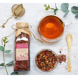 Trà hoa thảo mộc Velvet Rose (Trà hoa hồng)