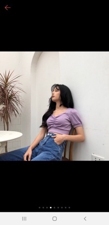 ÁO CROPTOP CỔ V