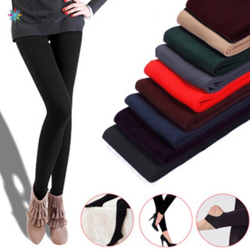 Quần legging giữ ấm dày dặn thời trang dành cho nữ