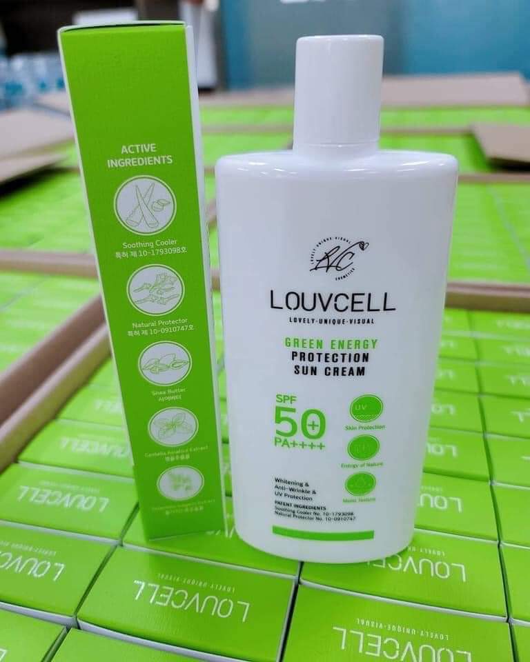 Kem chống nắng body Green Energy Louvcell 200ml