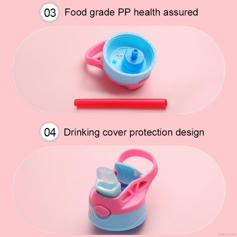 Bình Nước Dễ Thương Xinh Xắn Có Ống Hút Tiện Lợi Dành Cho Bé