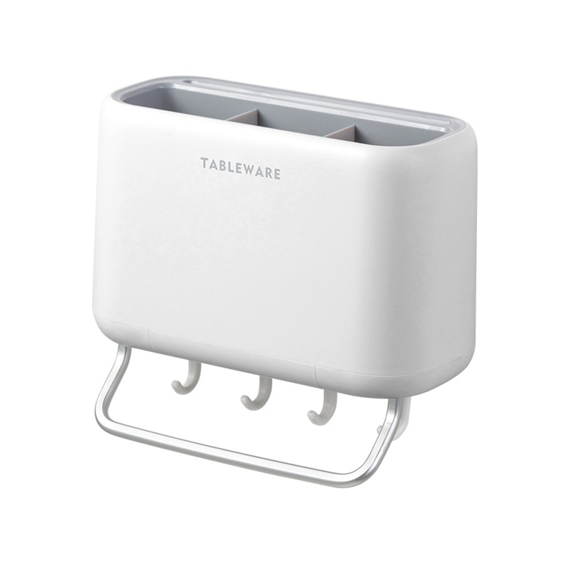 Giá Treo Khăn Gắn Tường Kèm Móc Phơi Khô Đồ Dùng Tiện Dụng