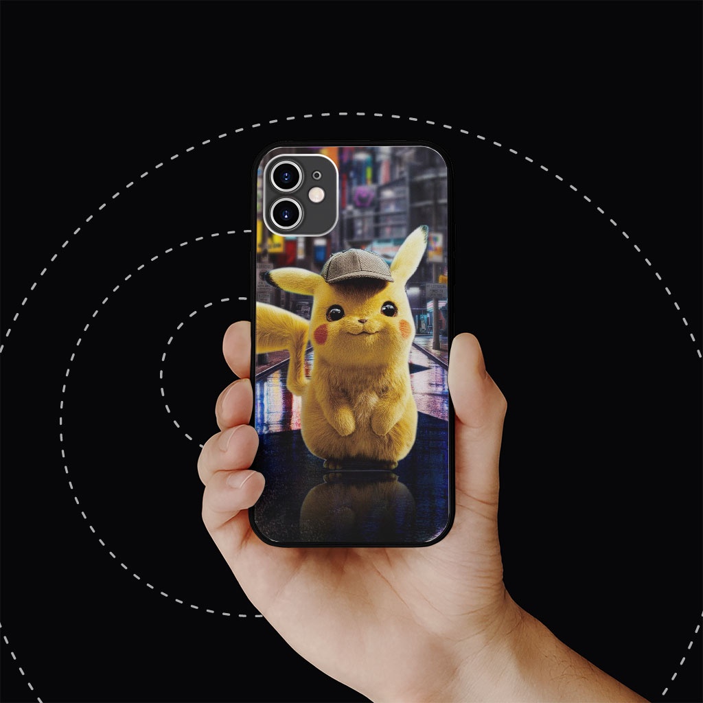 Ốp lưng di động Ốp iphone pikachu gấu bông buddy Iphone 6/7/8/x/xr/xs/se/11/12/13 plus pro max mini LRT20213342