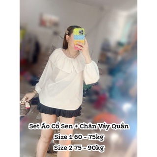 Tiểu Thư  Áo Sơ Mi Bigsize 60 - 90kg