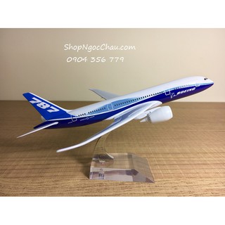 Mô hình máy bay tĩnh Boeing B787 Original 16cm