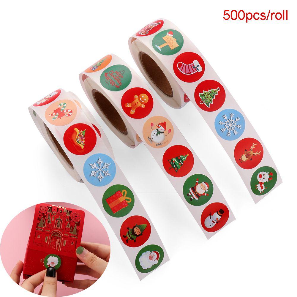 MAG Cuộn 500 Hình Dán Trang Trí Cây Thông Giáng Sinh